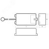Датчик движения PMS-IR 050 500W 230V 30 WH IP20