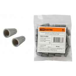 Соединительный изолирующий зажим СИЗ-1 3,0 мм2 серый (50 шт) TDM