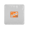 Распаячная коробка двухкомпонентная ОП 100х100х50 мм IP66 8 вх. серая инд. штрихкод TDM