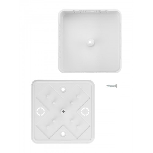 Коробка распаячная КР 75х75х28 ОП белая IP40