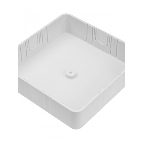 Коробка распаячная КР 100х100х29 ОП белая IP40