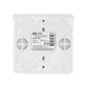 Коробка распаячная КР 100х100х44 ОП белая, IP40, инд. штрихкод
