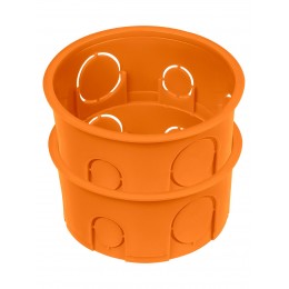 Распаячная коробка СП D80х40мм, крышка, IP20,