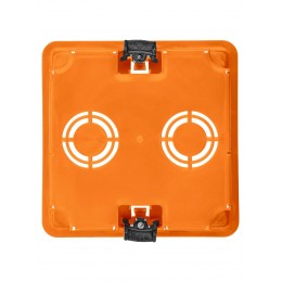 Распаячная коробка СП 92х92х45мм крышка пл. лапки IP20 инд. штрихкод TDM