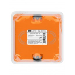 Распаячная коробка СП 92х92х45мм крышка пл. лапки IP20 инд. штрихкод TDM