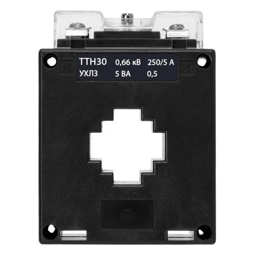Трансформатор тока измерительный ТТН  30/250/5- 5VA/0,5-Р TDM