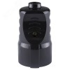 Кабельная розетка рифленая 2П+З 16А 250B черная TDM