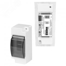 Бокс КМПн-1/2 для наружной установки с полупрозрачной крышкой, IP30 НАРОДНЫЙ