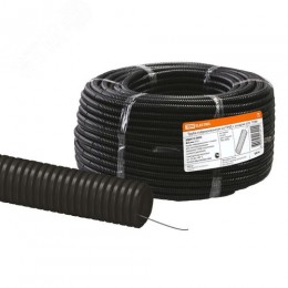 Труба гофрированная ПНД d 20 с зондом (100 м) легкая