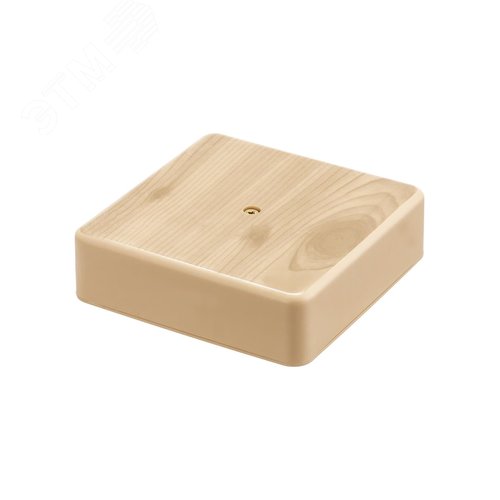 Коробка распаячная КР 100х100х29 ОП сосна IP40, инд. штрихкод