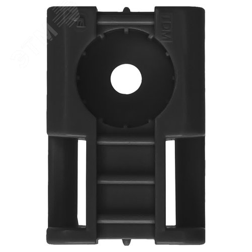 Площадка под хомуты для прямого монтажа упак/100шт. черная TDM