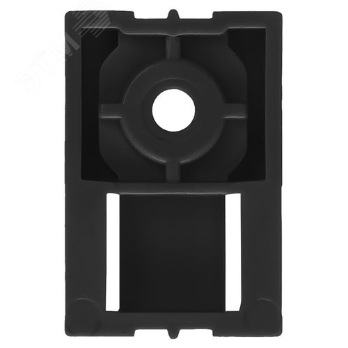 Площадка под хомуты для прямого монтажа упак/100шт. черная TDM