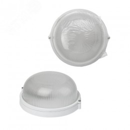 Светильник НПБ1301 белый/круг 60Вт IP54