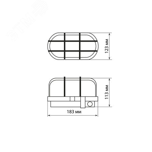 Светильник НБП 02-60-004.03У 