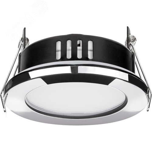 Светильник встраиваемый СВ 01-09 GX53 230 В 50 Гц хром IP54