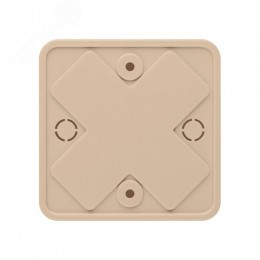 Коробка распаячная КР 75х75х20 ОП сосна IP40, инд. штрихкод