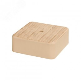 Коробка распаячная КР 75х75х28 ОП сосна IP40, инд. штрихкод