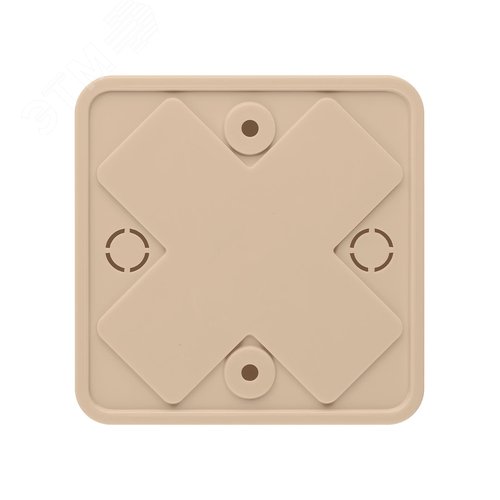 Коробка распаячная КР 75х75х28 ОП сосна IP40, инд. штрихкод