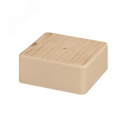 Коробка распаячная КР 100х100х44 ОП сосна IP40, инд. штрихкод