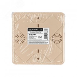 Коробка распаячная КР 100х100х44 ОП сосна IP40, инд. штрихкод