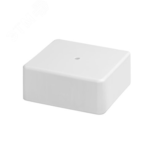 Коробка распаячная КР 100х100х44 ОП белая, IP40, инд. штрихкод