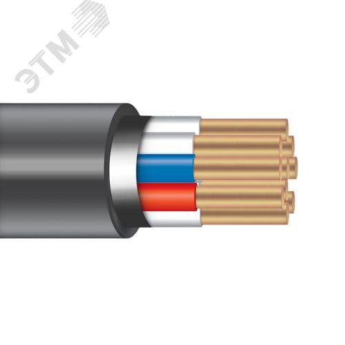 Кабель контрольный КВВГЭнг(А)-LS 10х0.75 ТРТС