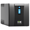 ITK ELECTRA ET ИБП Линейно-интерактивный 2кВА/1,2кВт однофазный с LCD дисплеем с АКБ 2х9AH USB порт