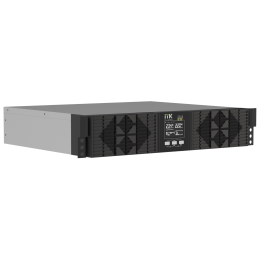 ITK ELECTRA OR ИБП однофазный онлайн 6кВА/6кВт 2U LCD дисплей 192-240VDC клеммная колодка без АКБ с регулируемым зарядным устройством USB EPO RS232 SNMP слот Rack/Tower