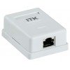 ITK Настенная информационная розетка RJ45 кат.5E FTP 1-порт