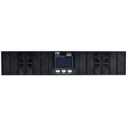 ITK ELECTRA OR ИБП однофазный онлайн 1кВА/1кВт 2U LCD дисплей 36VDC 6хС13 без АКБ с регулируемым зарядным устройством USB EPO RS232 SNMP слот Rack/Tower