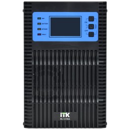 Источник бесперебойного питания Online 1000 ВА/1000 Вт, однофазный с LCD дисплеем дисплеем 24VDC с АКБ 2х9AH