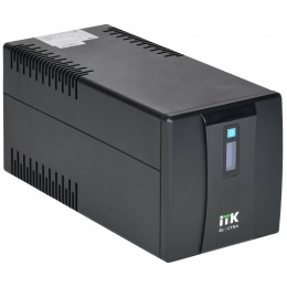 ITK ELECTRA ET ИБП однофазный линейно-интерактивный 1200ВА/720Вт 8хС13 LCD дисплей АКБ 2х7AH USB