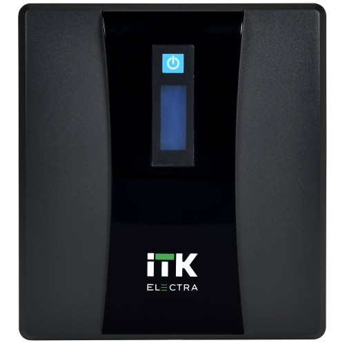 ITK ELECTRA ET ИБП однофазный линейно-интерактивный 1200ВА/720Вт 8хС13 LCD дисплей АКБ 2х7AH USB