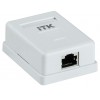 ITK Настенная информационная розетка RJ45 кат.5E FTP 1-порт