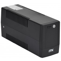 ITK ELECTRA ST ИБП однофазный линейно-интерактивный 1000ВА/600Вт 2хSchuko LED дисплей АКБ 1х9AH USB