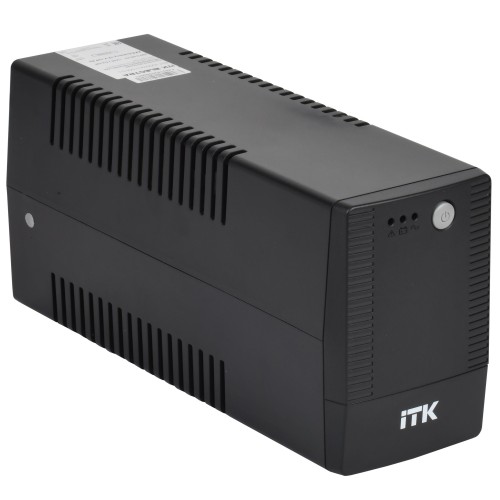 ITK ELECTRA ST ИБП однофазный линейно-интерактивный 1000ВА/600Вт 2хSchuko LED дисплей АКБ 1х9AH USB