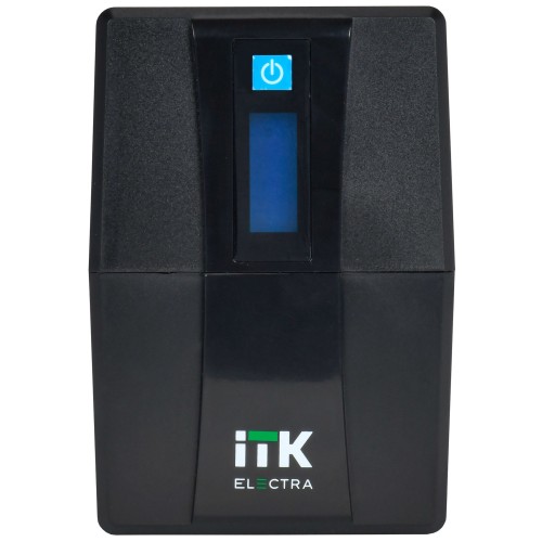 ITK ELECTRA ET ИБП однофазный линейно-интерактивный 600ВА/360Вт 2хSchuko LCD дисплей АКБ 1х7AH USB