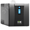 ITK ELECTRA ET ИБП Линейно-интерактивный 2кВА/1,2кВт однофазный с LCD дисплеем с АКБ 2х9AH USB порт