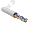 Витая пара U/UTP кат 5E 4х2х0.52 LSLTx белый 305м РФ/Т