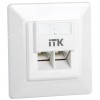 Розетка информационная внутренняя RJ45 кат. 5Е UTP 2 порта