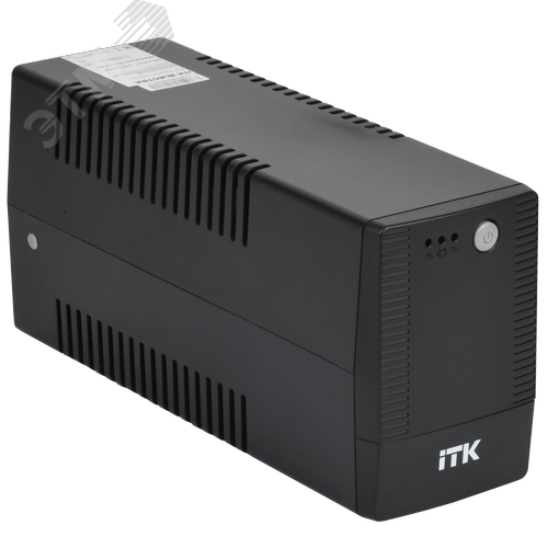 ITK ELECTRA ST ИБП однофазный линейно-интерактивный 1000ВА/600Вт 2хSchuko LED дисплей АКБ 1х9AH USB
