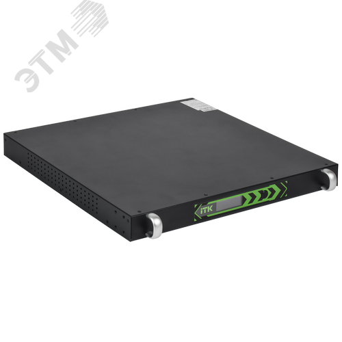 ITK ELECTRA LR ИБП 1U Линейно-интерактивный 1200ВА/720Вт LCD АКБ 4х8AH 6хC13 USB RS232