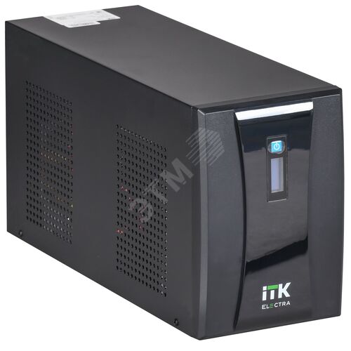 ITK ELECTRA ET ИБП однофазный линейно-интерактивный 3кВА/1,8кВт 3хSchuko LCD дисплей АКБ 4х9AH USB RJ45/11