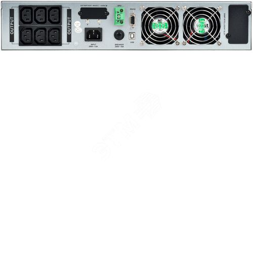 ITK ELECTRA OR ИБП однофазный онлайн 3кВА/3кВт 2U LCD дисплей 72VDC 6xC13 c АКБ 6х7AH USB EPO RS232 SNMP слот Rack/Tower