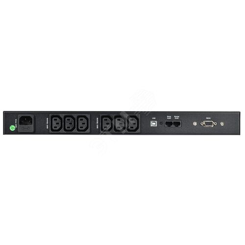 ITK ELECTRA LR ИБП 1U Линейно-интерактивный 1200ВА/720Вт LCD АКБ 4х8AH 6хC13 USB RS232
