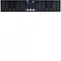 ITK ELECTRA OR ИБП однофазный онлайн 1кВА/1кВт 2U LCD дисплей 36VDC 6хС13 без АКБ с регулируемым зарядным устройством USB EPO RS232 SNMP слот Rack/Tower