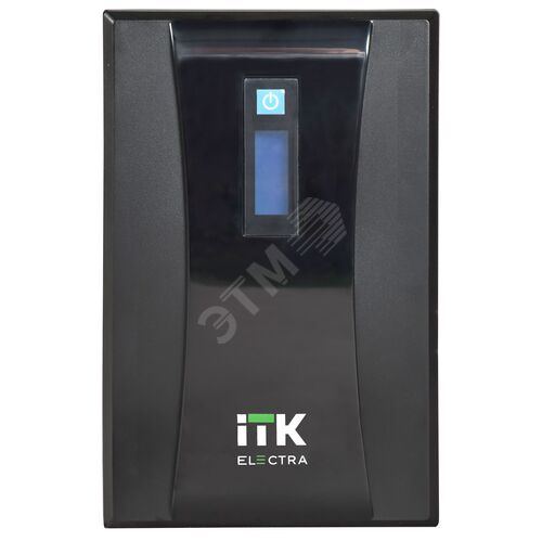 ITK ELECTRA ET ИБП однофазный линейно-интерактивный 3кВА/1,8кВт 3хSchuko LCD дисплей АКБ 4х9AH USB RJ45/11