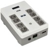 ITK ELECTRA ST8 ИБП Линейно-интерактивный 600ВА/360Вт LCD АКБ 1х9AH 8хSchuko USB 4хUSB зарядки