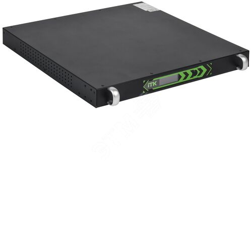 ITK ELECTRA LR ИБП 1U Линейно-интерактивный 1200ВА/720Вт LCD АКБ 4х8AH 6хC13 USB RS232