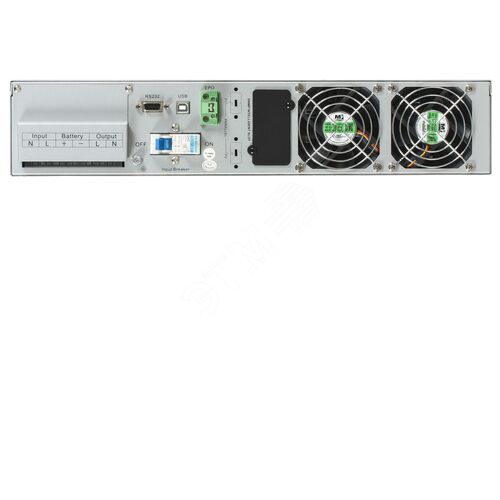 ITK ELECTRA OR ИБП однофазный онлайн 6кВА/6кВт 2U LCD дисплей 192-240VDC клеммная колодка без АКБ с регулируемым зарядным устройством USB EPO RS232 SNMP слот Rack/Tower